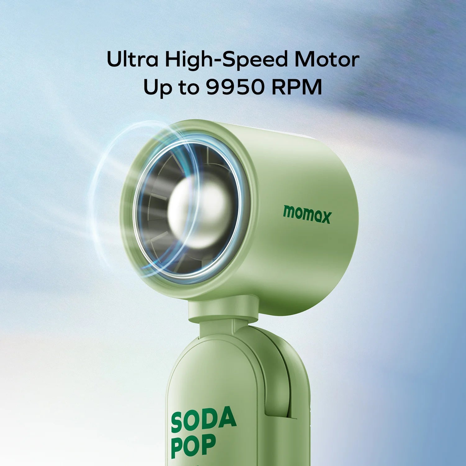 1° Go Clamp Compact Foldable Umbrella-Clip Mini Fan