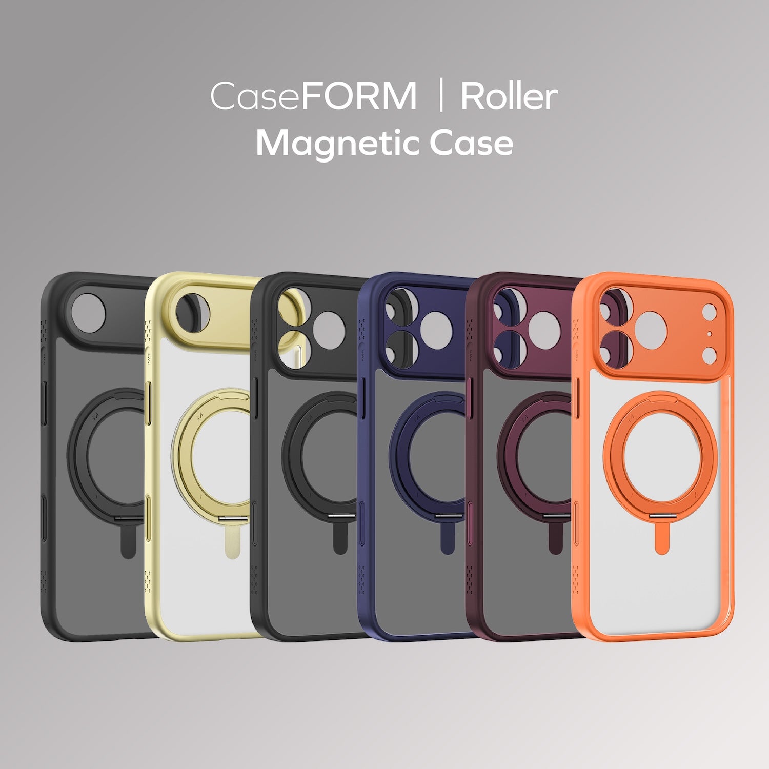 CaseFORM Roller Magnetic Case iPhone 17 Series