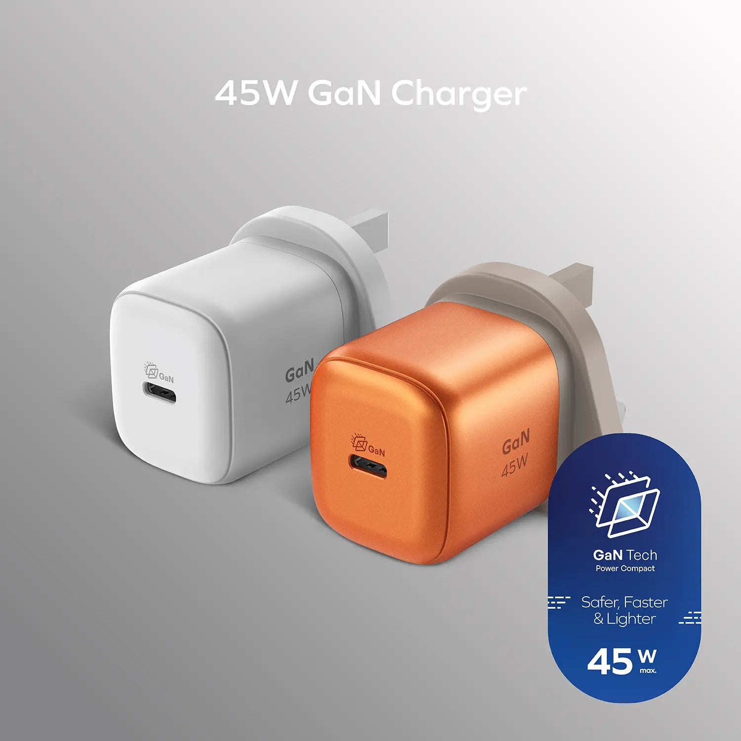 1-Charge 45W GaN Charger