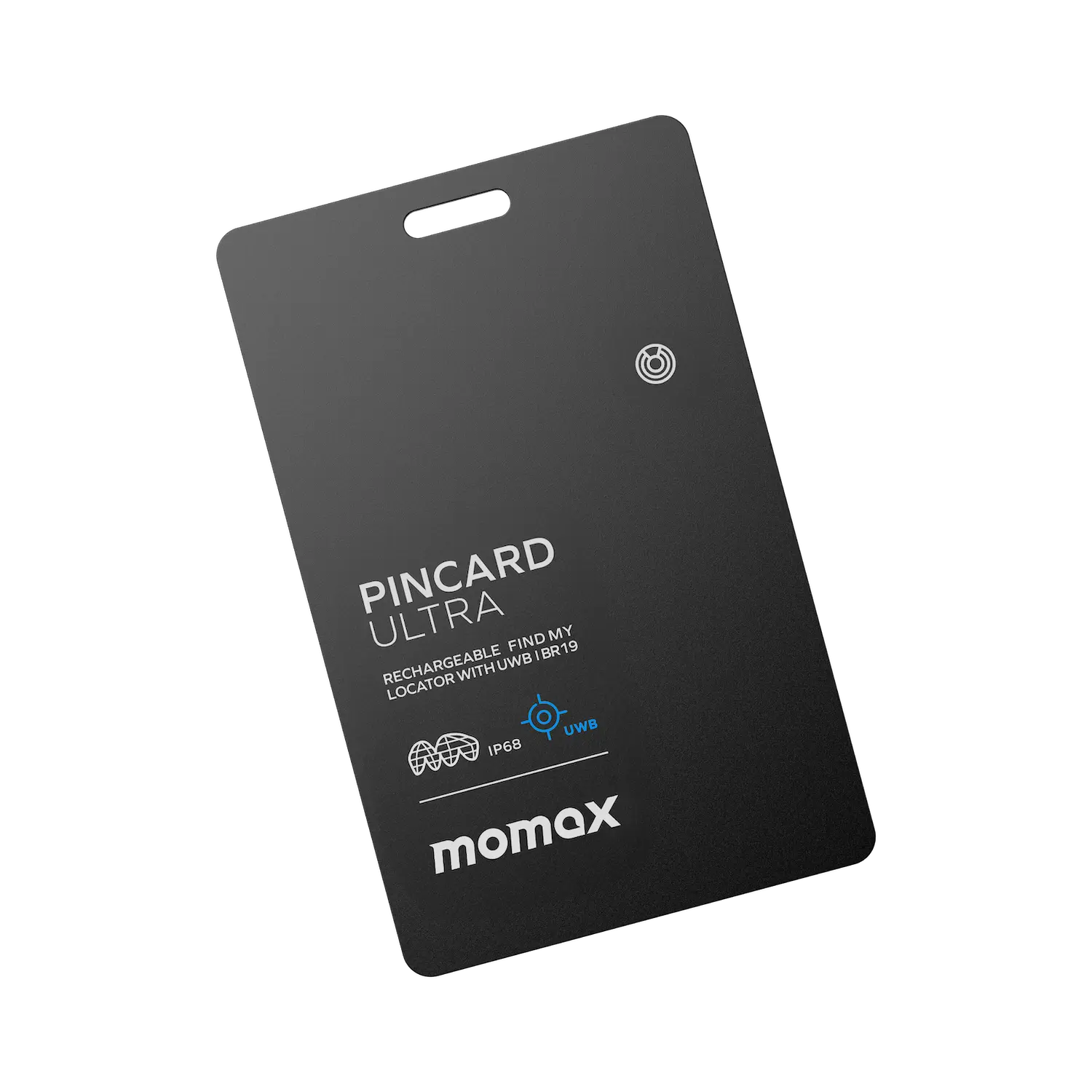 PinCard Ultra Rechargeable Find My Locator with UWB