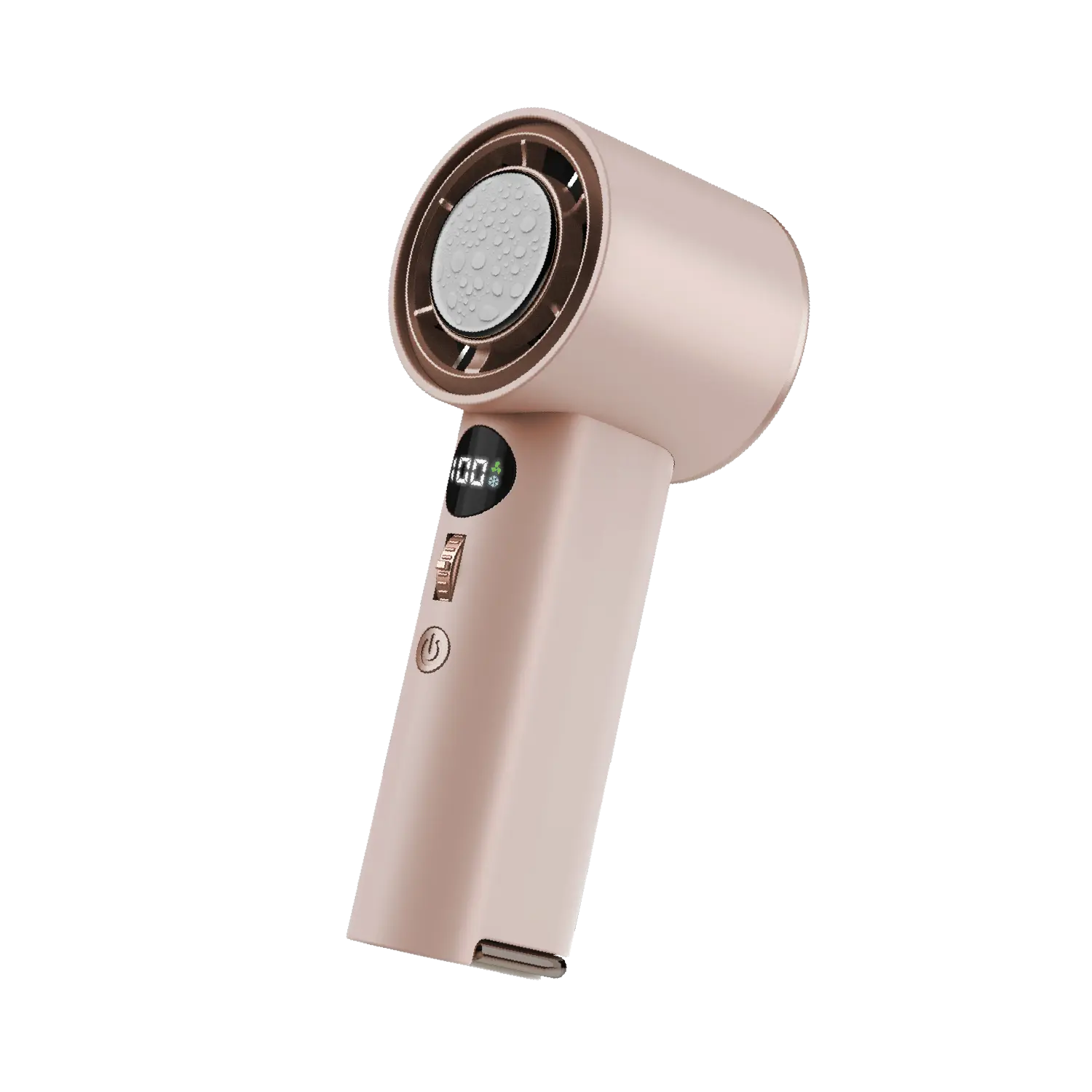 1°Go Portable Handheld High Speed Fan With Icy Cooling Plate