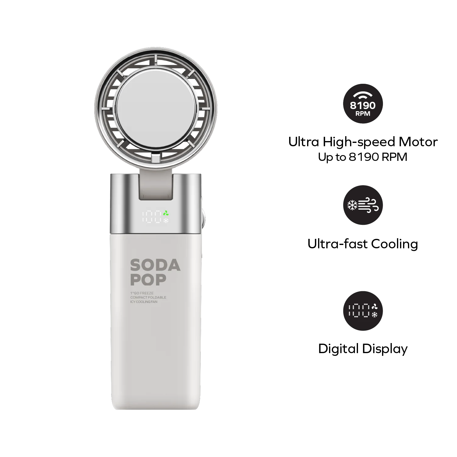 1° Go Freeze Compact Foldable Icy Cooling Fan