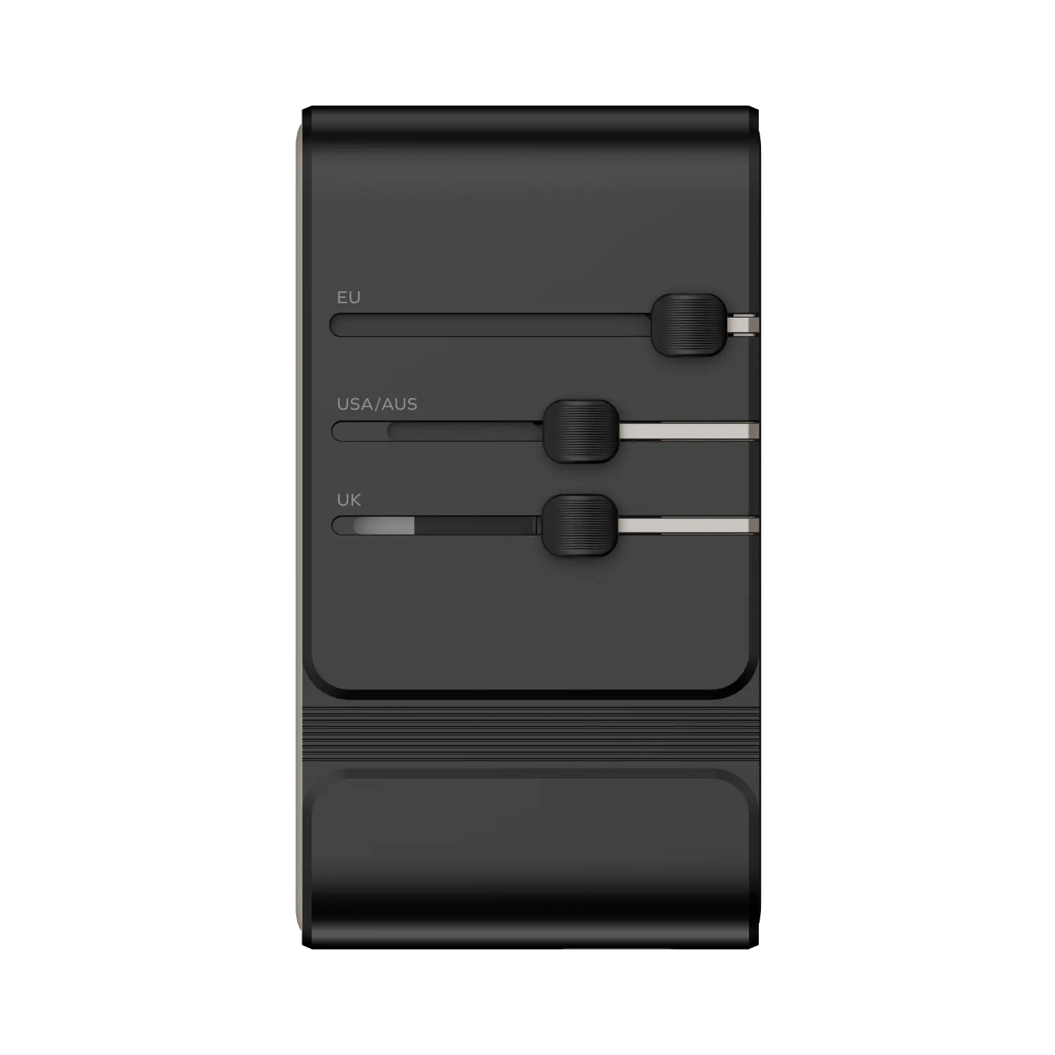 1-World² 205W 7-Port Dual AC Travel Adapter