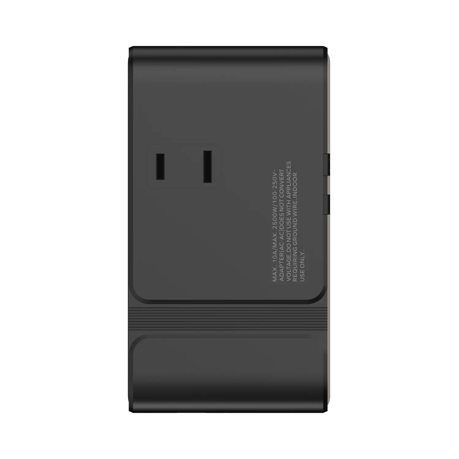 1-World² 205W 7-Port Dual AC Travel Adapter