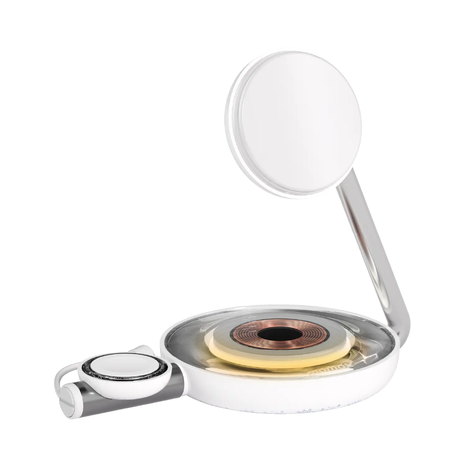 1-Charge Flow Pro 3-in-1 Qi2 Magnetic Docking with Apple Watch Magnetic Fast Charger - Yuet Tung